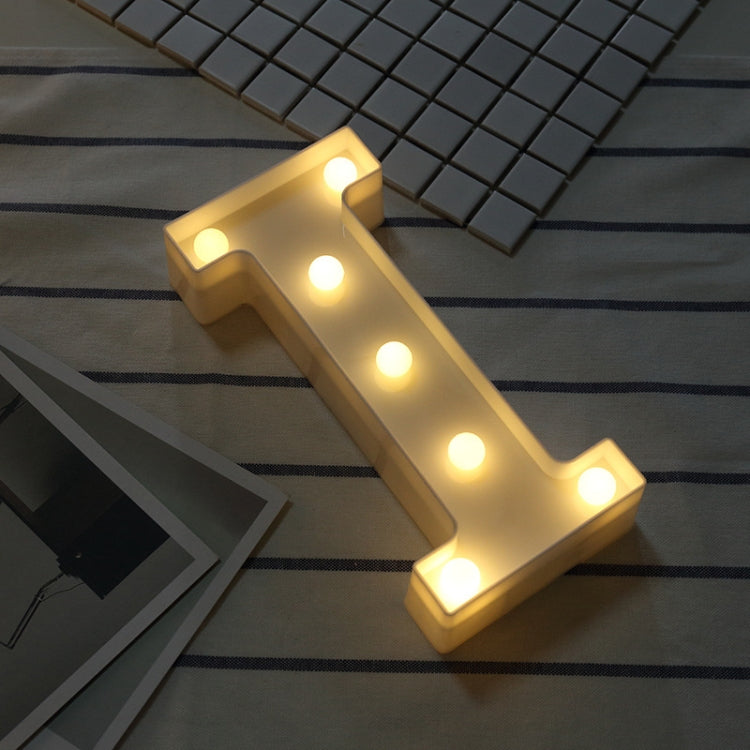 Luz de Feriado LED Quente Branca Alimentada a Pilhas Secas, A, N, B, O, C, P, D, Q, E, R, F, G, T, U, V, I, W, J, K, X, L, M, Z