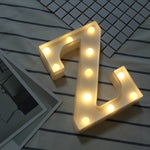 Luz de Feriado LED Quente Branca Alimentada a Pilhas Secas, A, N, B, O, C, P, D, Q, E, R, F, G, T, U, V, I, W, J, K, X, L, M, Z