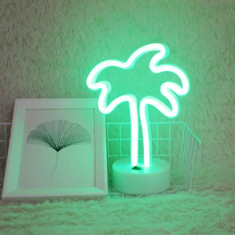 Lâmpada Decorativa de Fadas Quentes Luz Noturna para Natal, Casamento, Festa, Quarto, Palmeira