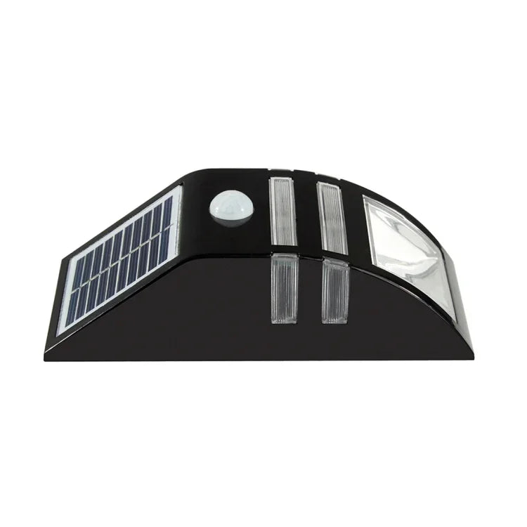 Luz de Parede Exterior 80 LM 6000-6500K com Painel Solar 5V 0,5W, Luz Branca 0,2W