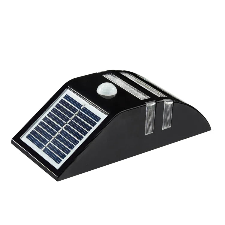 Luz de Parede Exterior 80 LM 6000-6500K com Painel Solar 5V 0,5W, Luz Branca 0,2W