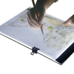 Caixa de Luz de Traçado Artística LED USB Portátil Ultra-fina Tamanho A4 com Controlo de Brilho para Artistas Desenho, Esboço, Animação e Visualização de Raios X, Controlo de Brilho Sem Carregador