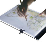 Caixa de Luz de Traçado Artística LED USB Portátil Ultra-fina Tamanho A4 com Controlo de Brilho para Artistas Desenho, Esboço, Animação e Visualização de Raios X, Controlo de Brilho Sem Carregador