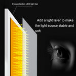 Caixa de Luz de Traçado Artística LED USB Portátil Ultra-fina Tamanho A4 com Controlo de Brilho para Artistas Desenho, Esboço, Animação e Visualização de Raios X, Controlo de Brilho