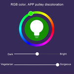 14 LEDs 3000K+RGB 1050 LM compatível com Alexa e Google Home, AC 230V