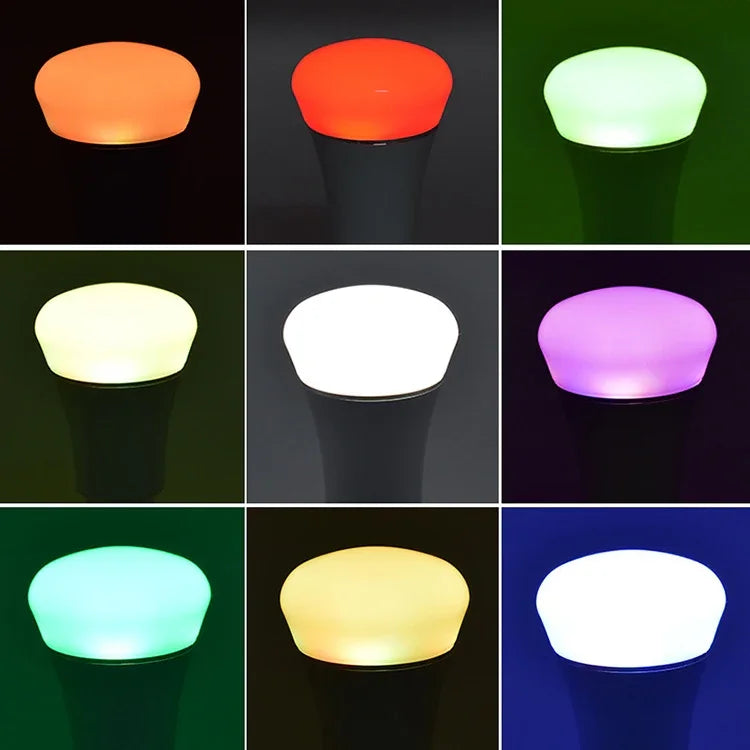 Lâmpada LED 6000K compatível com Alexa e Google Home, AC 85-265V