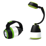 Lâmpada de Camping LED Portátil L001 5W com Carregamento USB e Função Power Bank (Verde), LED6908, LED6908L, LED6908R
