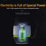 Lâmpada de Camping LED Portátil L001 5W com Carregamento USB e Função Power Bank (Verde), LED6908, LED6908L, LED6908R