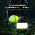 Lâmpada de Camping LED Portátil L001 5W com Carregamento USB e Função Power Bank (Verde), LED6908, LED6908L, LED6908R