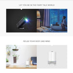 Projetor Laser RGB Portátil Blinblin Major 1 6W com Som Estéreo Bluetooth e Carregamento USB