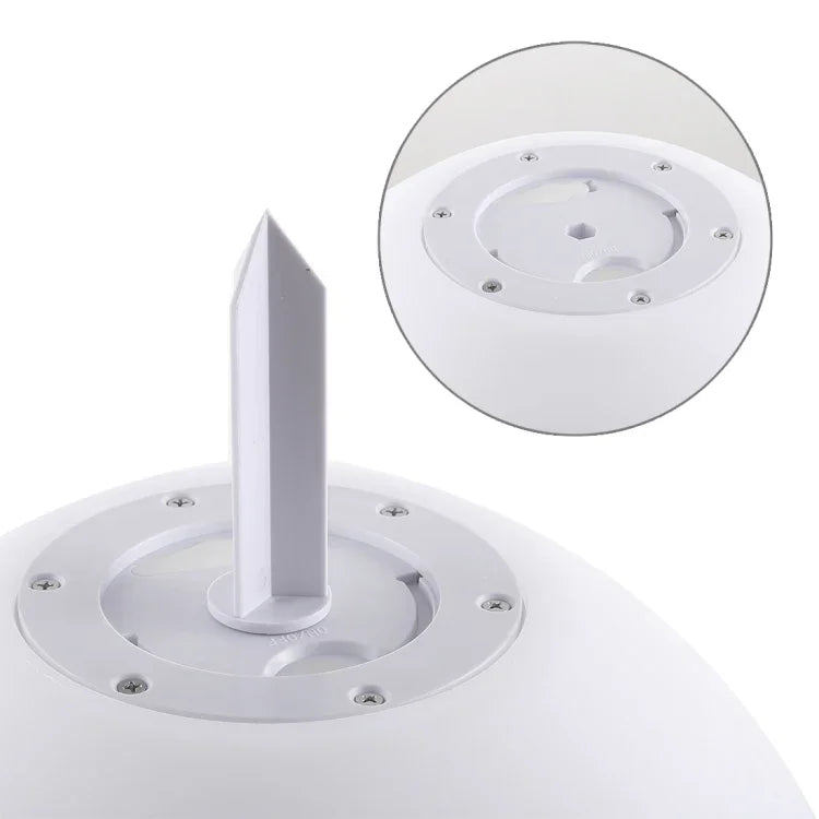 Luz LED Flutuante de Jardim que Muda de Cor com Painel Solar de Silício Monocristalino de 0.8W e Controlo Remoto