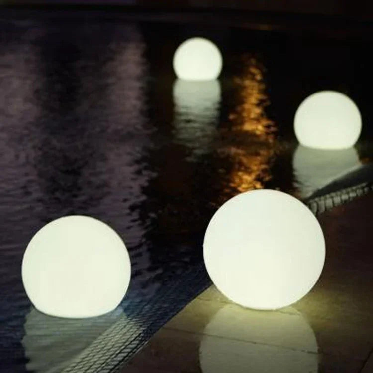 Luz LED Flutuante de Jardim que Muda de Cor com Painel Solar de Silício Monocristalino de 0.8W e Controlo Remoto