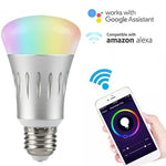 6000K+RGB 600LM compatível com Alexa e Google Home, AC 175-255V