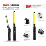 Luz de Trabalho de Emergência Dobrável Portátil Recarregável USB W552 280LM, Tamanho: 13,5 x 3,8 cm, W552