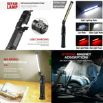 Luz de Trabalho de Emergência Dobrável Portátil Recarregável USB W552 280LM, Tamanho: 13,5 x 3,8 cm, W552