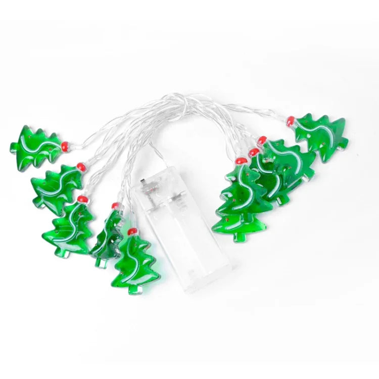 1,5m 10 Luzes Fita de Luz Decorativa LED para Árvore de Natal, Árvore de Natal