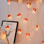 1,5m 10 Luzes Fita de Luz Decorativa LED para Árvore de Natal, Árvore de Natal