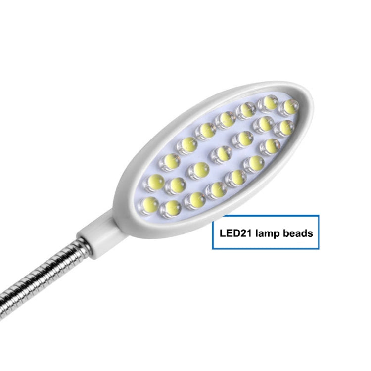 Lâmpada LED para Máquina de Costura Regulável com Íman, Lâmpada de Trabalho Económica, 22 Lâmpadas, 22 Contas