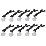 Luz de Convés LED SMD 2835 500-600LM 4000-4500K Lâmpadas Enterradas Luz de Chão Holofote de Parede, Tamanho do Recorte: 30x22mm