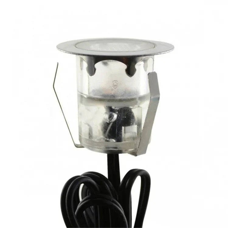 Luz de Convés LED SMD 2835 500-600LM 4000-4500K Lâmpadas Enterradas Luz de Chão Holofote de Parede, Tamanho do Recorte: 30x22mm