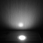 Luz de Convés LED SMD 2835 500-600LM 4000-4500K Lâmpadas Enterradas Luz de Chão Holofote de Parede, Tamanho do Recorte: 30x22mm
