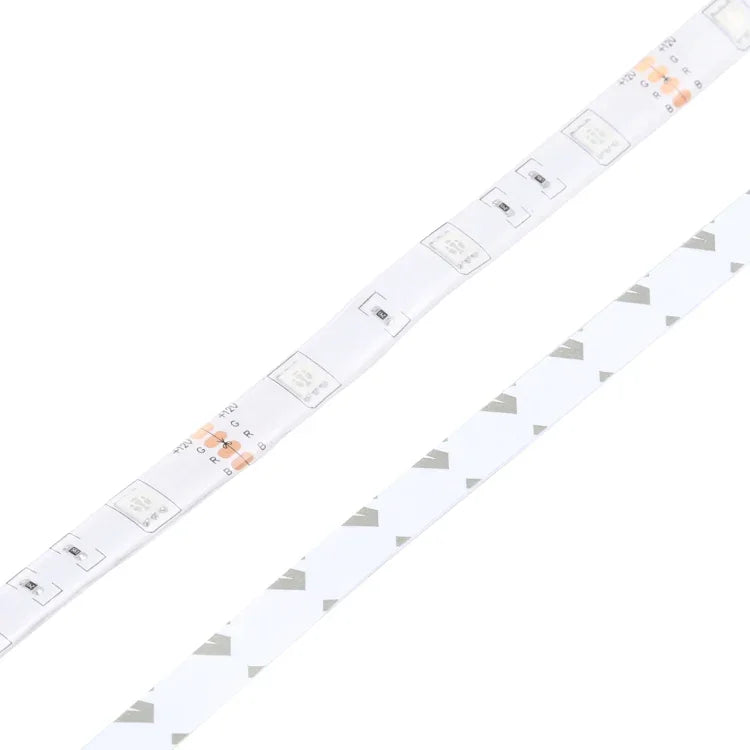 Fita de Luz Bluetooth RGB 5m 150 LEDs SMD 5050 IP65 Impermeável com Controlo Remoto de 24 Teclas, Plugue UE, 5m 150 LEDs IP65