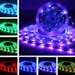 Fita de Luz RGB Impermeável IP44 com 20m e 600 LEDs SMD 5050, Comando Bluetooth + Música de 24 Teclas, Ficha EU, 20m 600 LEDs IP44