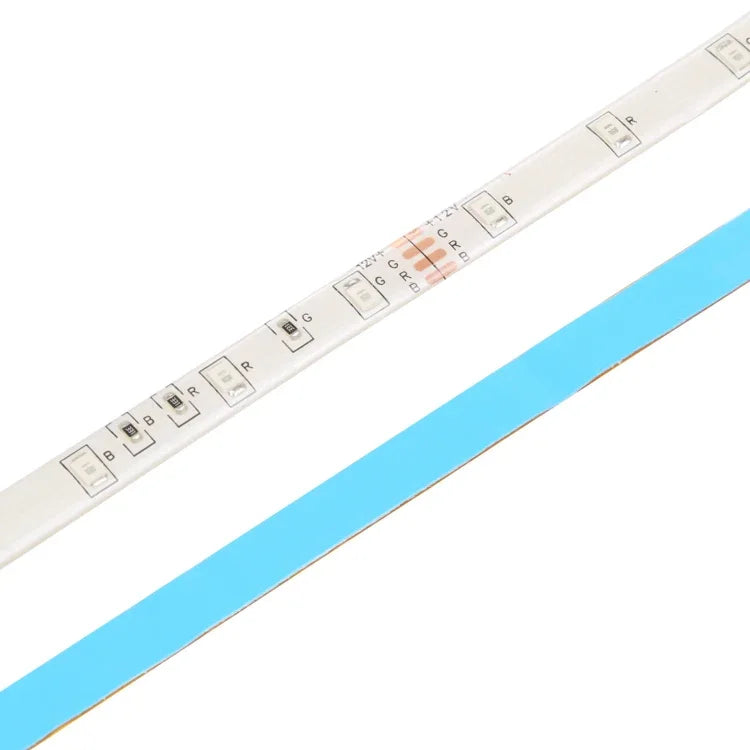 Fita de Luz RGB Impermeável IP65 com 20m e 1200 LEDs SMD 2835, Comando à Distância de 44 Teclas, Ficha EU, 20m 1200 LEDs IP65