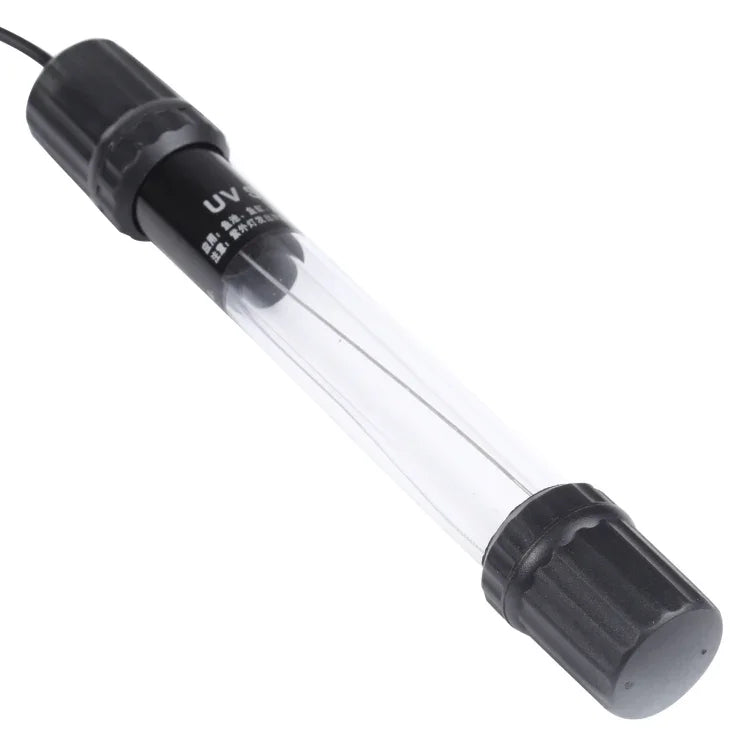 UV-009 Lâmpada Germicida Ultravioleta de 9W para Desinfeção de Aquário, Ficha EU, 9W