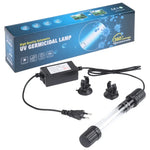 UV-009 Lâmpada Germicida Ultravioleta de 9W para Desinfeção de Aquário, Ficha EU, 9W