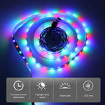 Fita de Luz RGB LED 2030 SMD de 5m em Placa Nú, 12V, 2030 SMD RGB LED 5m em Placa Nú