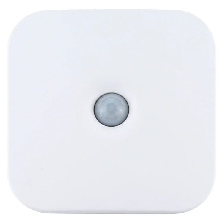 Luz LED quadrada com sensor de corpo humano CL053, estilo: ligação, estilo: ligação