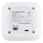 Luz LED quadrada com sensor de corpo humano CL053, estilo: ligação, estilo: ligação