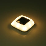 Luz LED quadrada com sensor de corpo humano CL053, estilo: ligação, estilo: ligação