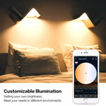 Lâmpada Inteligente LED 9W 110V E27 RGBCW WIFI, Automação Doméstica Sem Fios, 110V