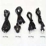 Carregador de bateria AC 100-240V com 4 ranhuras para baterias AA, AAA e tamanho C / D, ficha EU