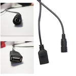 Caixa de Energia Móvel Multifuncional com 6 Seções para Bateria 18650 com Saída de Dupla Voltagem 8,4v Cabeça Redonda & 5v USB, Sem Bateria, 8,4v