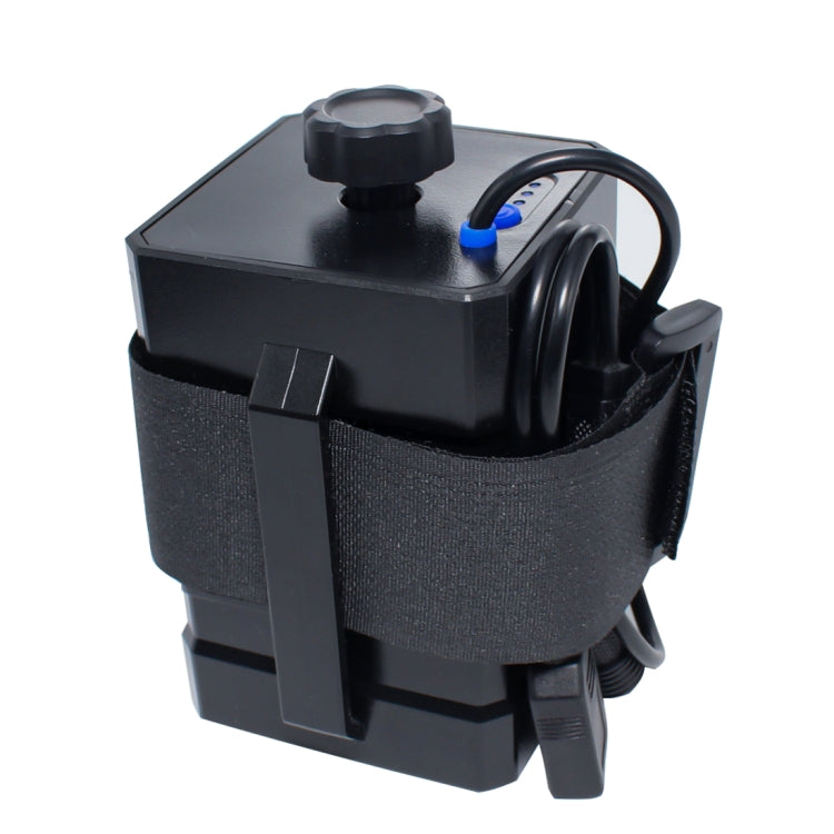 Caixa de Bateria Impermeável IPX7 com 3 Seções 18650/26650 com Saída de Voltagem 12v Cabeça Redonda & 5v USB, Não Inclui Bateria, 12v