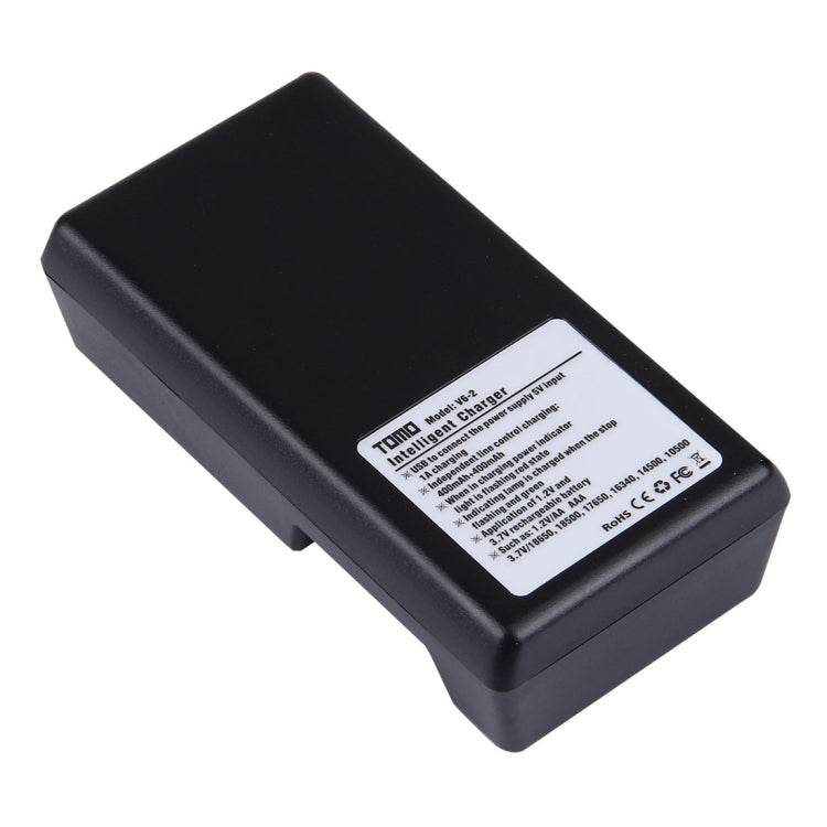 Carregador universal de bateria recarregável USB 1,2V / 3,7V, universal