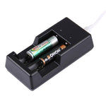 Carregador universal de bateria recarregável USB 1,2V / 3,7V, universal