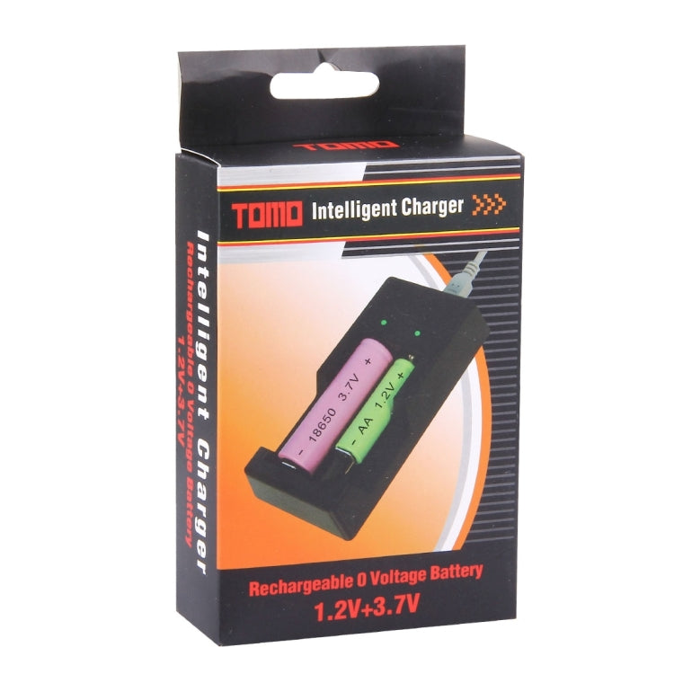 Carregador universal de bateria recarregável USB 1,2V / 3,7V, universal