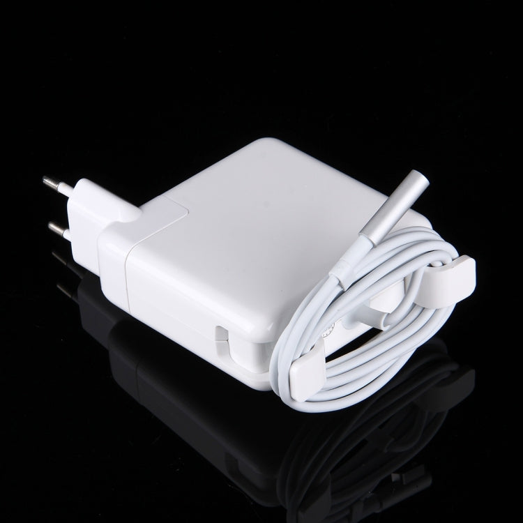 Carregador de Energia MagSafe 1 Estilo L 18.5V 4.6A 85W 5 Pinos para Apple Macbook A1222 / A1290/ A1343, Comprimento: 1.7m, Ficha UE