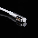 Carregador de Energia MagSafe 1 Estilo L 18.5V 4.6A 85W 5 Pinos para Apple Macbook A1222 / A1290/ A1343, Comprimento: 1.7m, Ficha UE