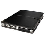 Capa de Couro com Textura Crazy Horse e Flip Horizontal para Laptop Macbook Pro 15.4 polegadas