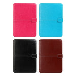 Capa de Couro com Textura Crazy Horse e Flip Horizontal para Laptop Macbook Pro 15.4 polegadas