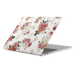 Capa Protetora PC com Decalques de Água Padrão Rosa Chinesa para Laptop Macbook Pro Novo 2016 15.4 polegadas A1707