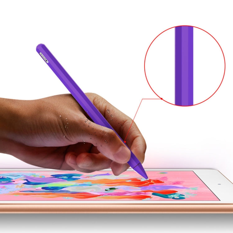 Estojo protetor de gel de sílica para caneta Stylus Apple Pencil 2