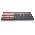 Capa protetora estilo autocolante de água com bandeira americana para MacBook Air 13,3 polegadas A1932 2018 / A2179 (2020), bandeira americana