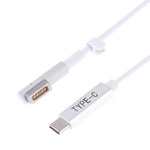Cabo de carregamento MagSafe 1 (em forma de L) de 5 pinos para USB-C / Type-C PD 45W / 60W / 65W, MagSafe 1 45W / 60W / 65W