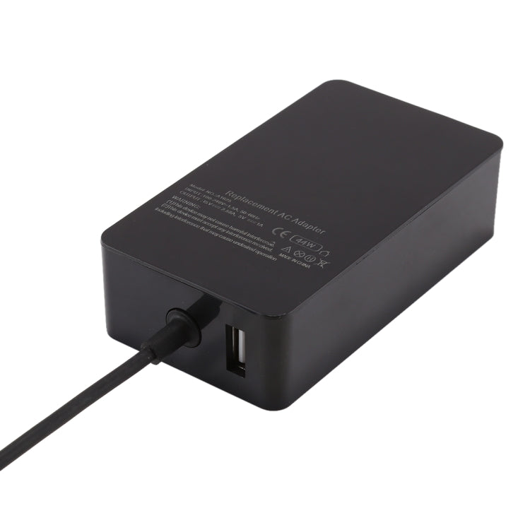 Carregador Adaptador de Alimentação AC A1625 15V 2.58A 44W para Microsoft Surface Pro 6 / Pro 5 (2017) / Pro 4, Plugue EU, MBC0294A, MBC0294D